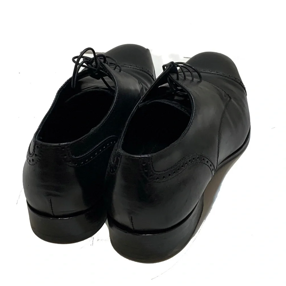 10.5 / Ermenegildo Zegna Leather Oxford shoes